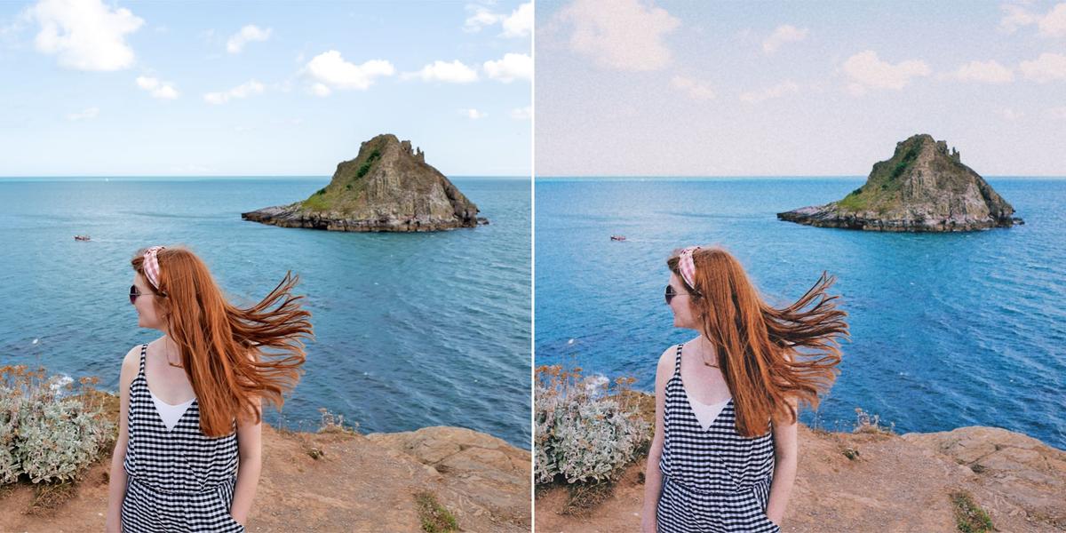 Analog look for iPhone RAW