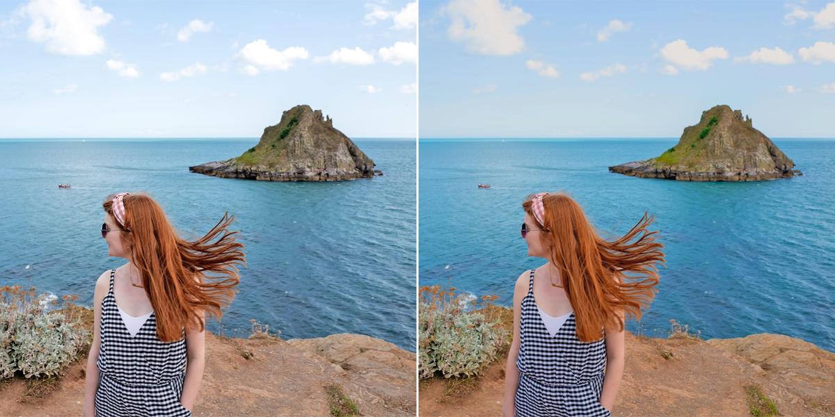 Ocean and Trees (JW Filter)