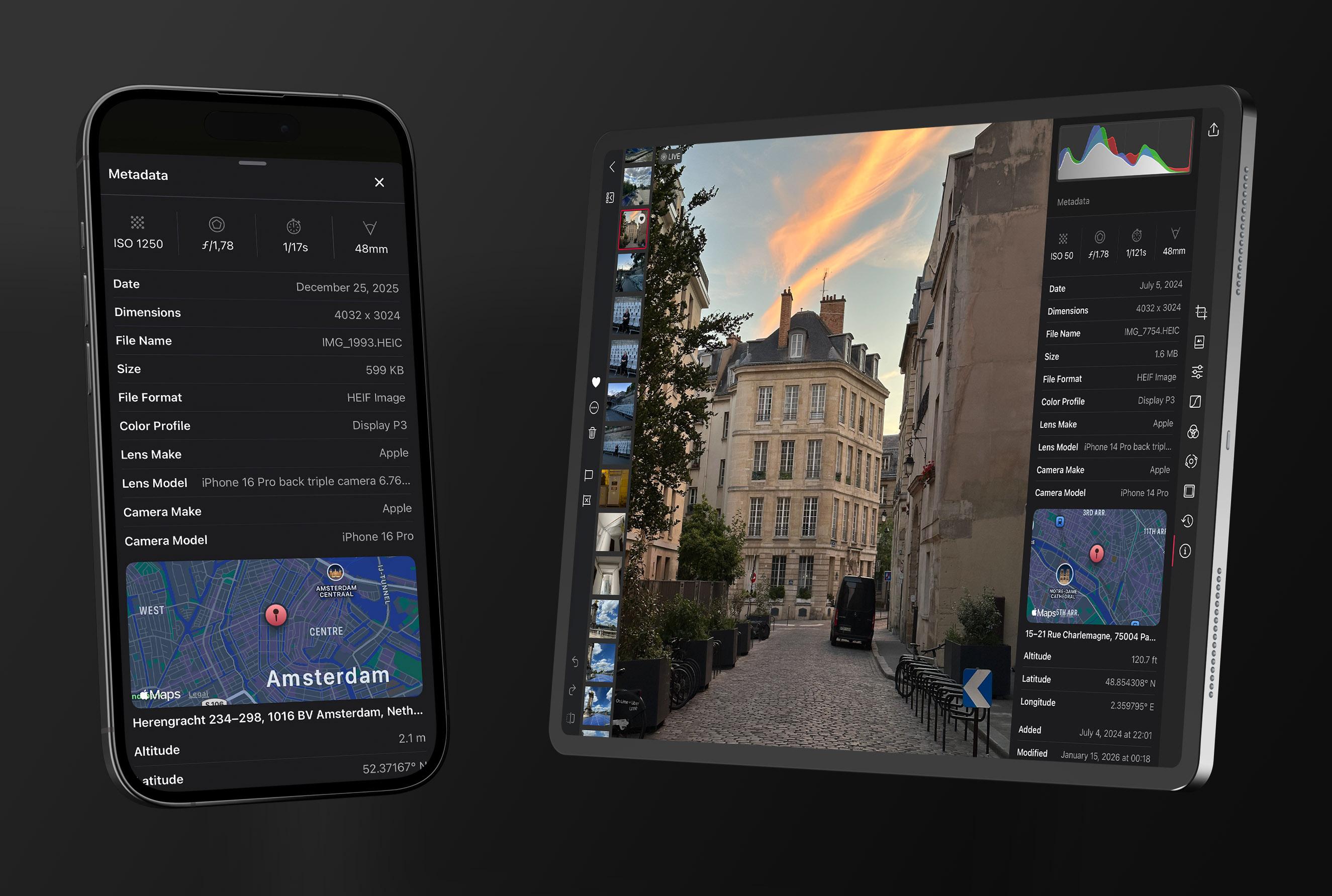 Extended Metadata on iPhone and iPad, accessible from all the same places, and faster, more reliable, and far more complete.