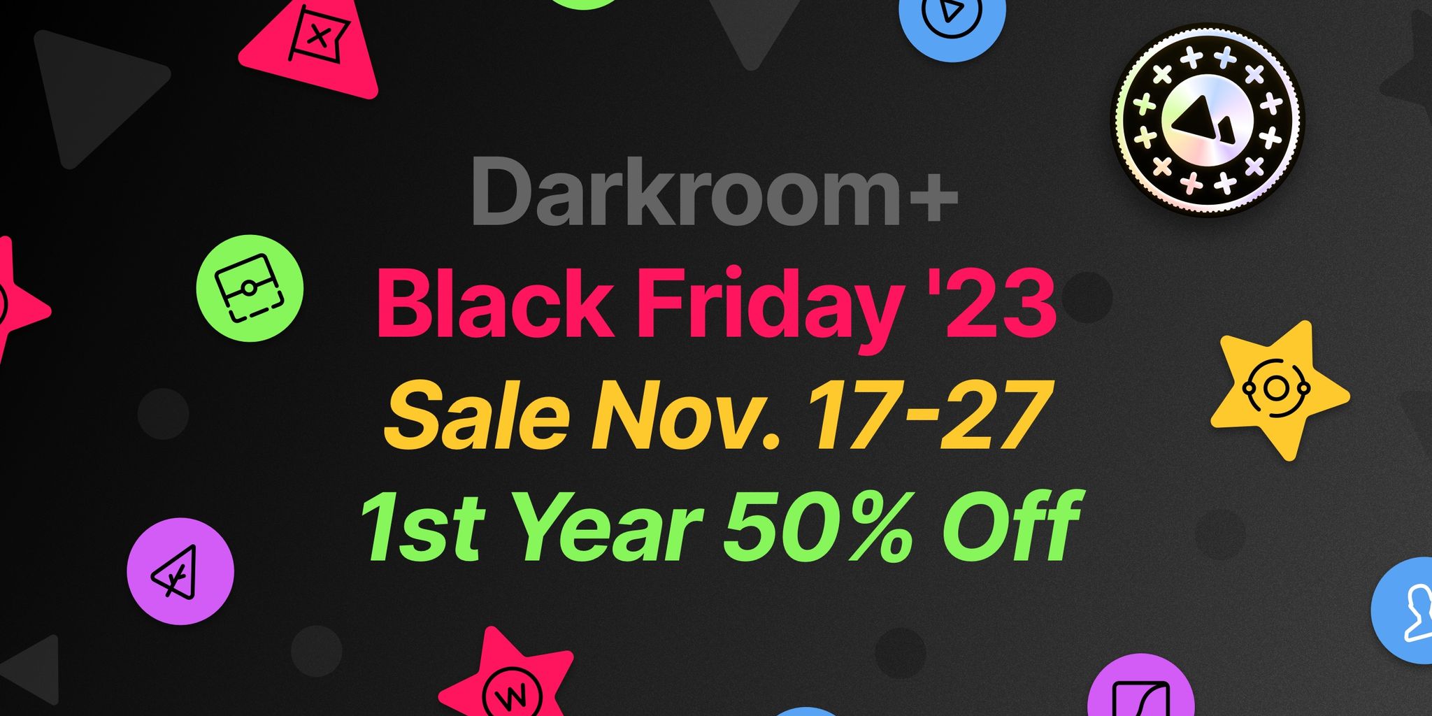 Cover Image for Black Friday Week Darkroom+ Sale