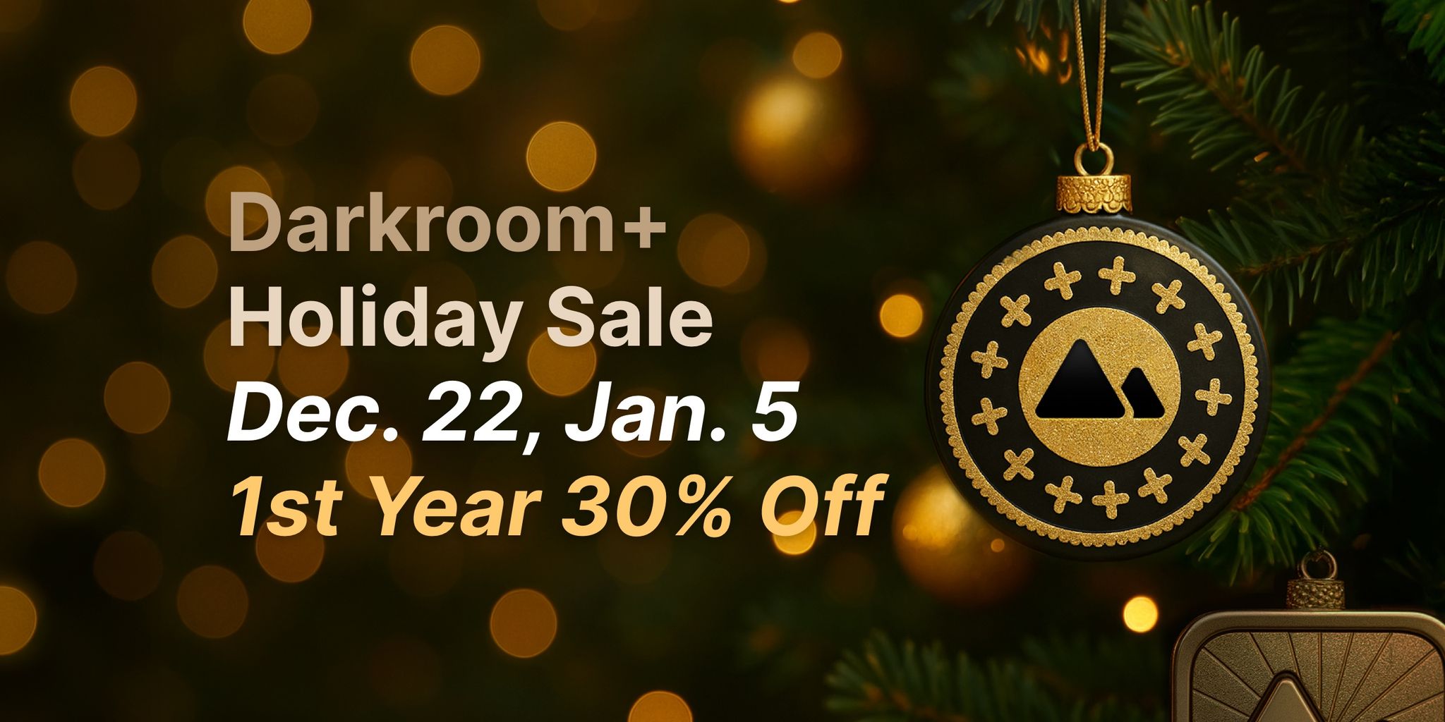 Cover Image for Darkroom+ Holiday '25 Sale