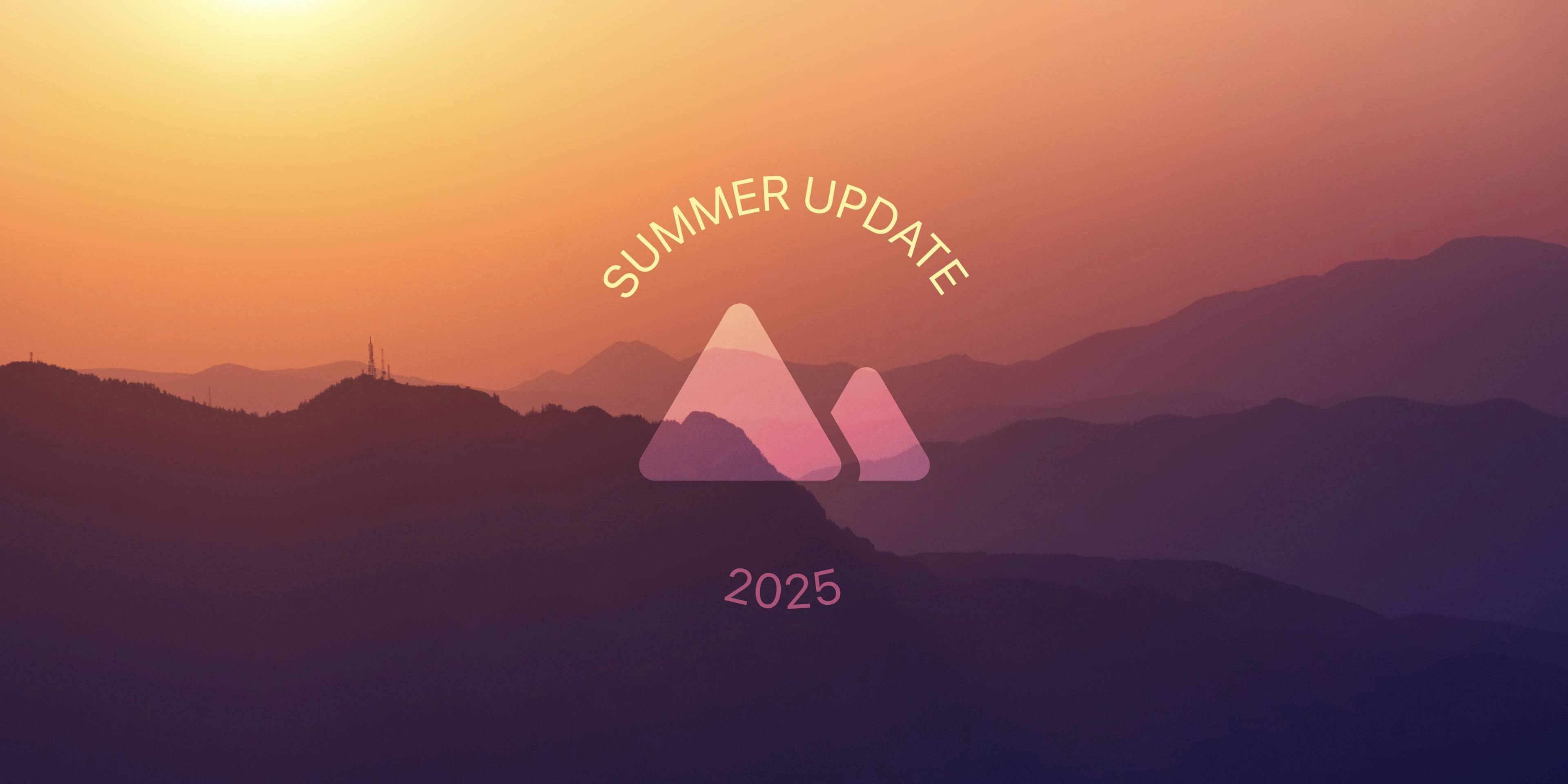 Cover Image for Summer Update