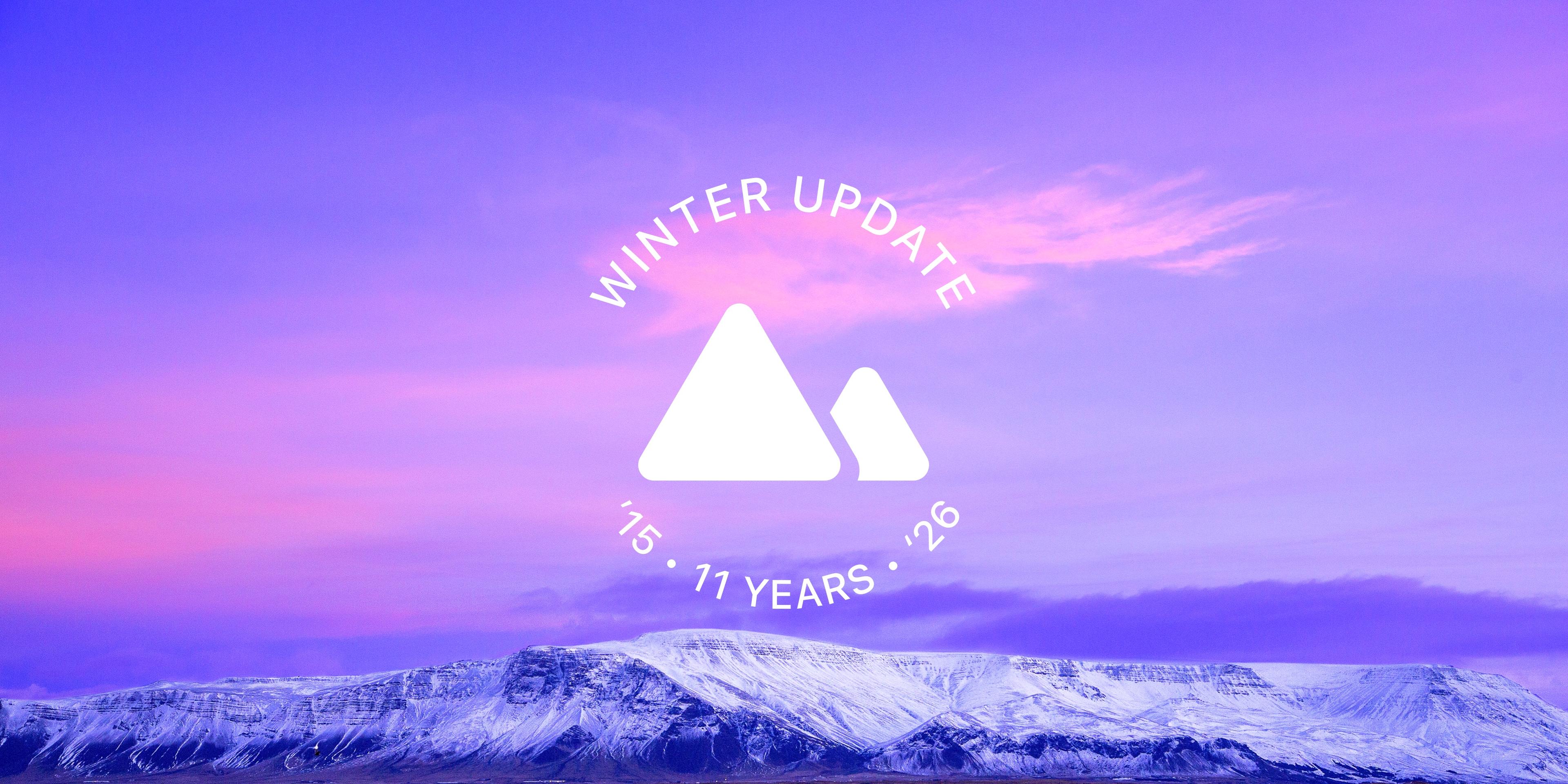 Cover Image for Winter Update
