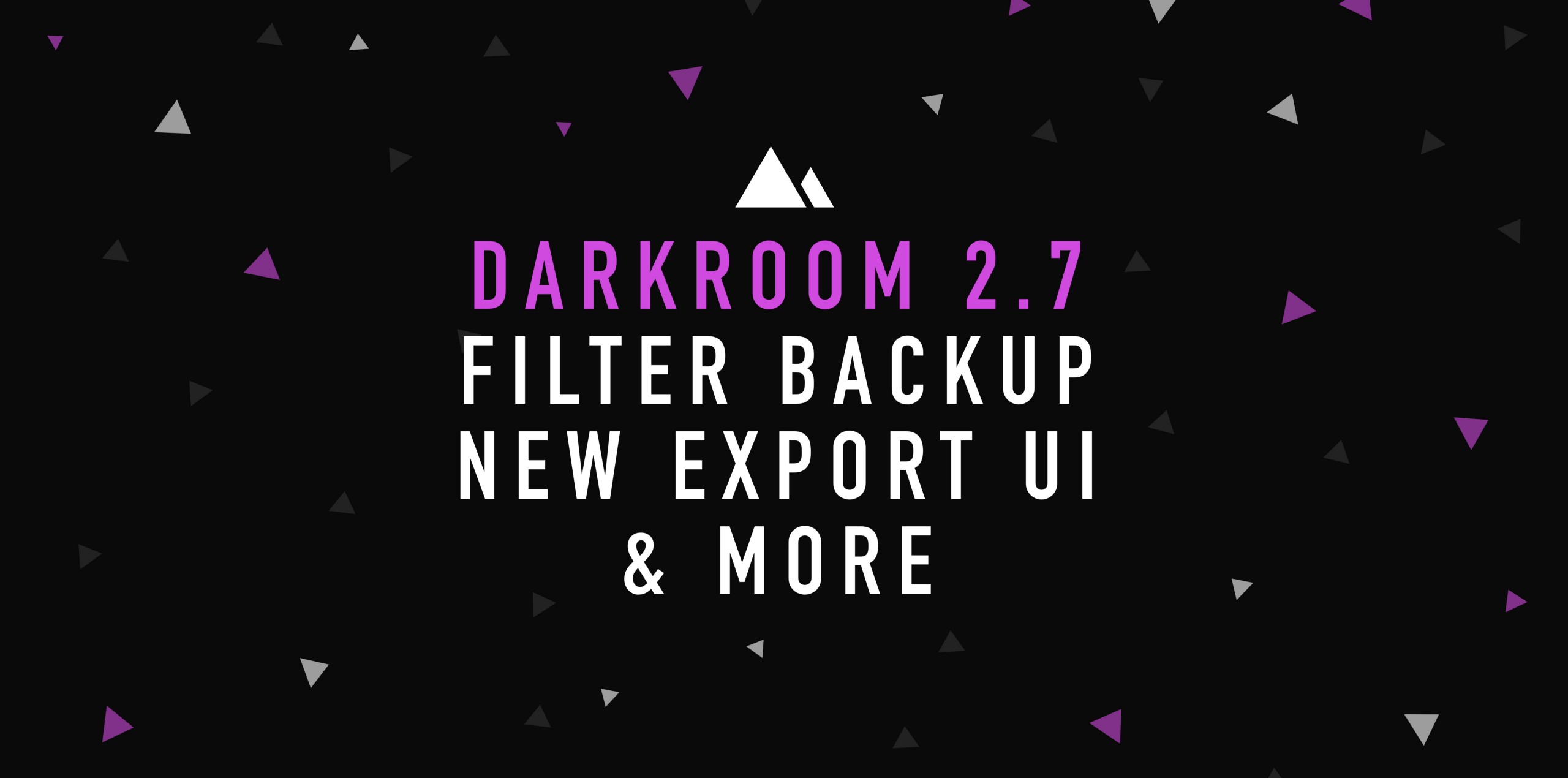 Cover Image for Introducing Darkroom 2.7