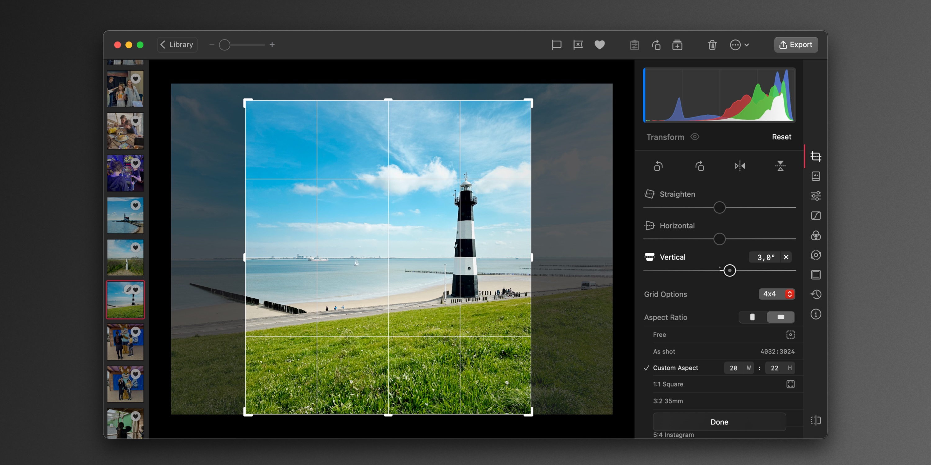 Mac Transform Improvements